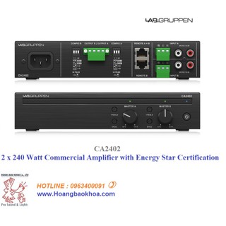 CA1201 Amply Công Suất Labgruppen - Amply Lab.Gruppen CA1201: 120w 70 /100V