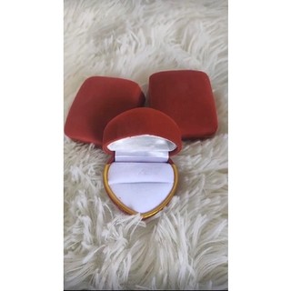 hộp nhung đựng nhẫn, hộp đựng bông tai cao cấp, ngang 4,5cm