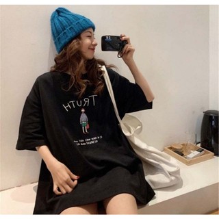 Áo thun tay lỡ nam nữ chất su unisex from rộng mát mịn in hình CẬU BÉ