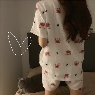 (Order 7-10 ngày) Bộ quần áo pijama lợn ỉn (kèm ảnh thật)