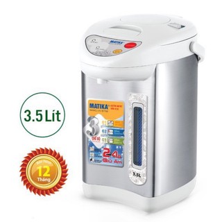 Bình nước nóng thủy điện matika mtk-8135 dung tích 3.5 lít đun sôi và giữ ấm nước tự động