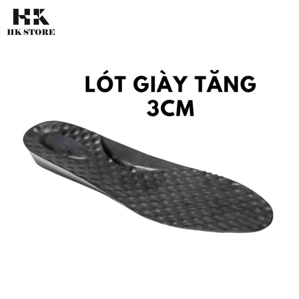 Lót nam tăng chiều cao 3cm phối đồ dễ dàng, nhẹ nhàng dễ sử dụng dễ đi lại - hàng chính hãng HK.STORE