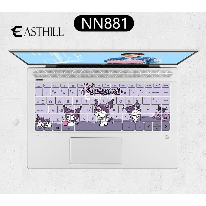 SANRIO Bàn Phím Silicon In Hình Kuromi Đáng Yêu Cho 2021 2022 HP EliteBook 840 G7 G8 14 Inch HP EliteBook 845 G8 G7 14 Inch