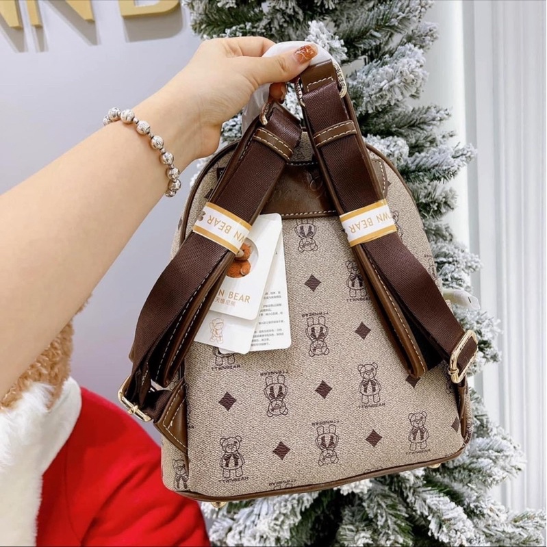 🔥HÀNG CÓ SẴN🔥BALO TTWN nâu 🐻