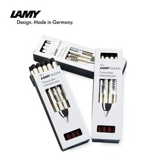 Bộ 10 ruột bút bi lamy m63 ngòi 0.7mm màu đen / xanh