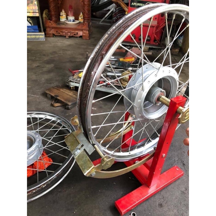 Giá Cân Vành Xe Máy  Giá Cân Vành - Giá Tăng Vành Xe Máy Loại Tốt Chắc Chắn Dày Dặn Sơn Tĩnh Điện