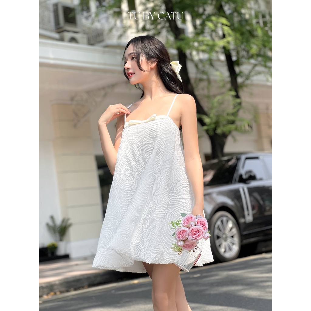 TUBYCATU | Pansy white dress