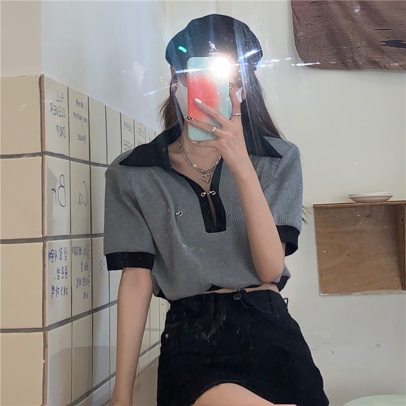 Áo polo Ngắn Tay Thời Trang Mùa Hè Dành Cho Nữ