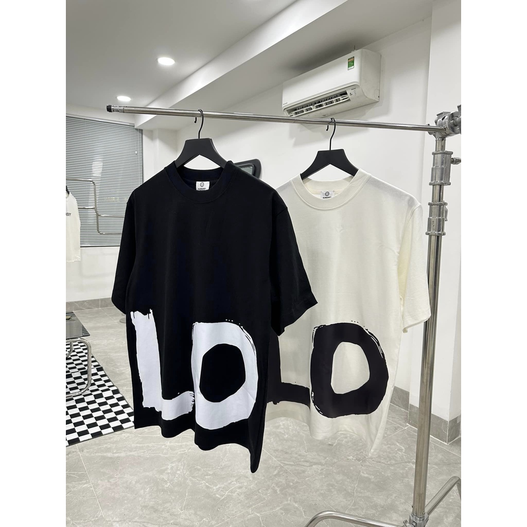 Áo Thun Burberry nam nữ LOVE phong cách luxury ,Áo Buberry LOVE vải cotton cực hot 2023