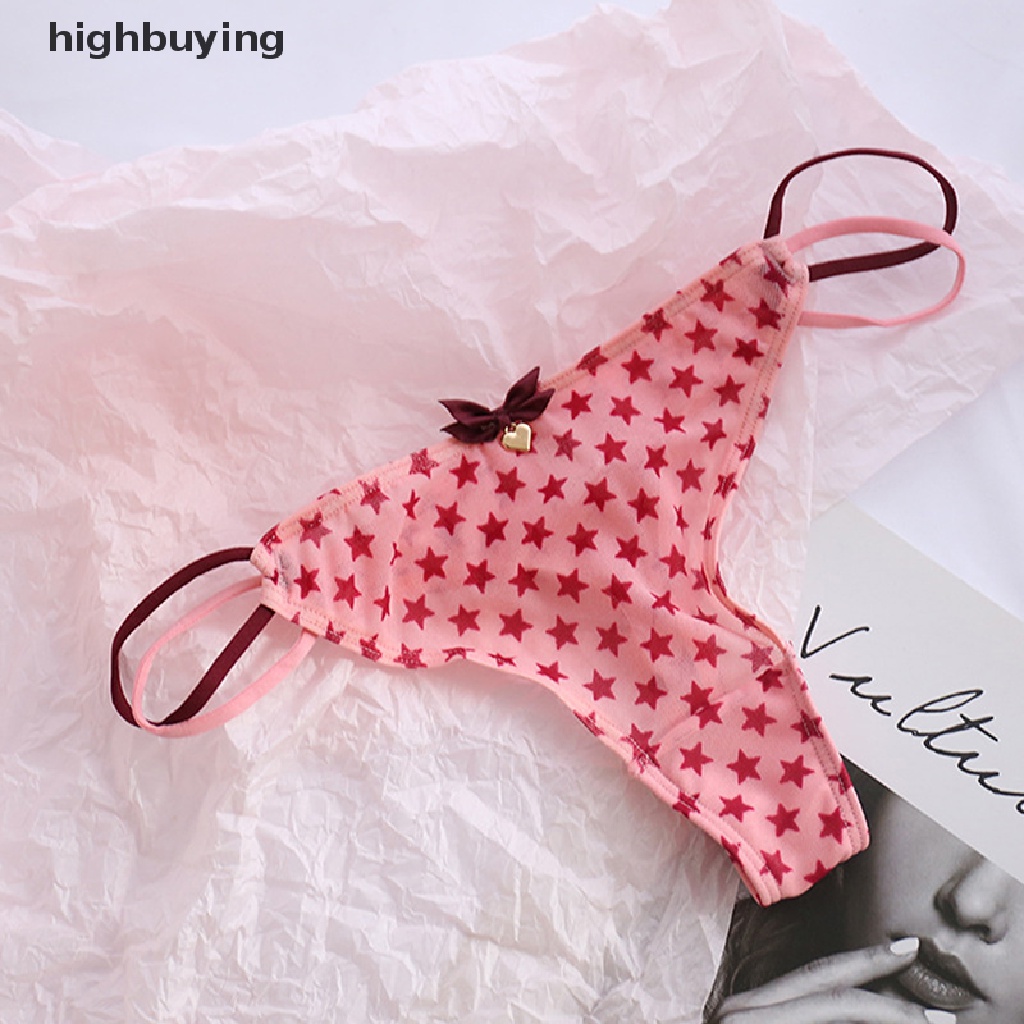 Quần Lót Chữ T Phối Lưới Hở Lưng Gợi Cảm Cho Nữ