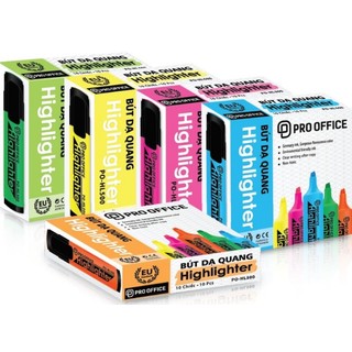Bút dạ quang highlight PRO-OFFICE HL500