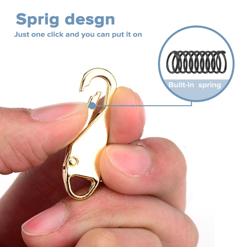 1 Khóa Kéo Có Thể Tháo Rời Bằng Hợp Kim Dùng Thay Thế DIY