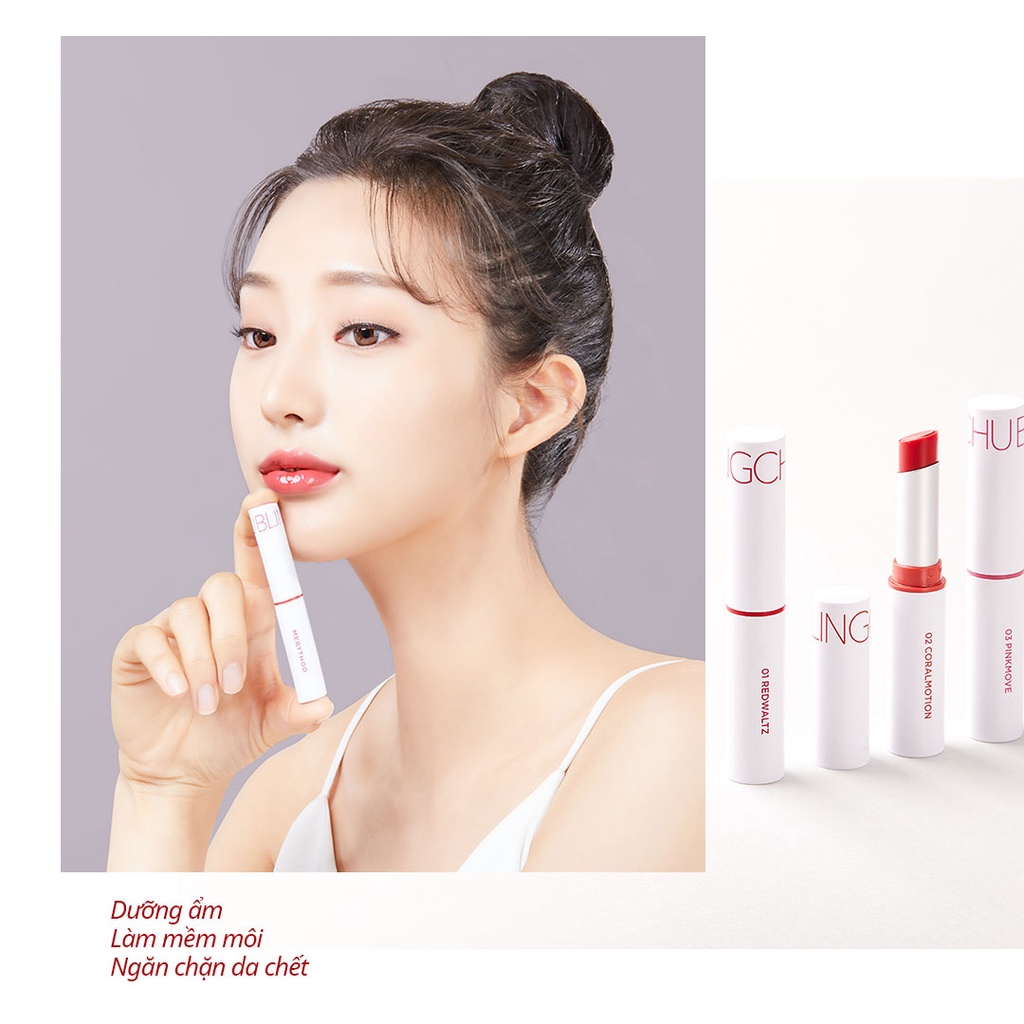 Son dưỡng làm mềm môi có màu Bling Chu Balm 3.3g