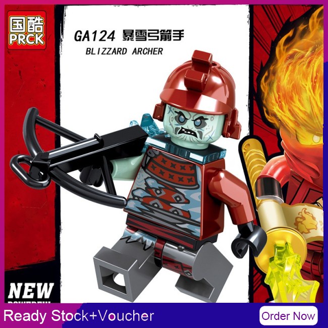 Mô Hình Đồ Chơi Lego Nhân Vật Ninja Go GA123-130