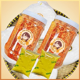 Bánh tráng phơi sương cô nga 500gr + 2 hủ ruốc hành phi 400gr + tặng kèm 200gr bơ