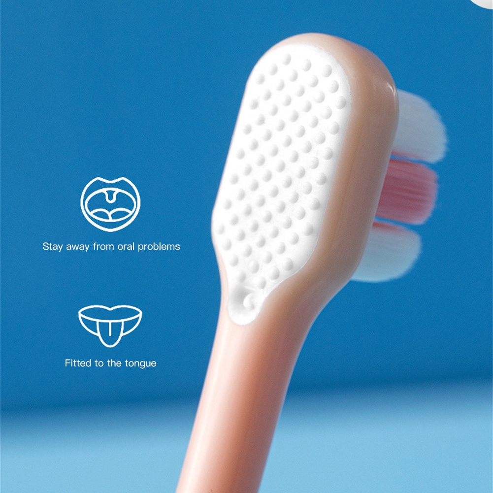 2 Bàn Chải Đánh Răng Lông Siêu Mềm Màu Kẹo Cho Bé