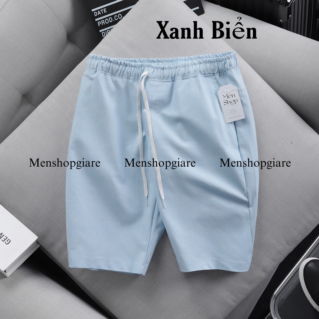 short kaki lưng thun hàng sịn vải dày dặn