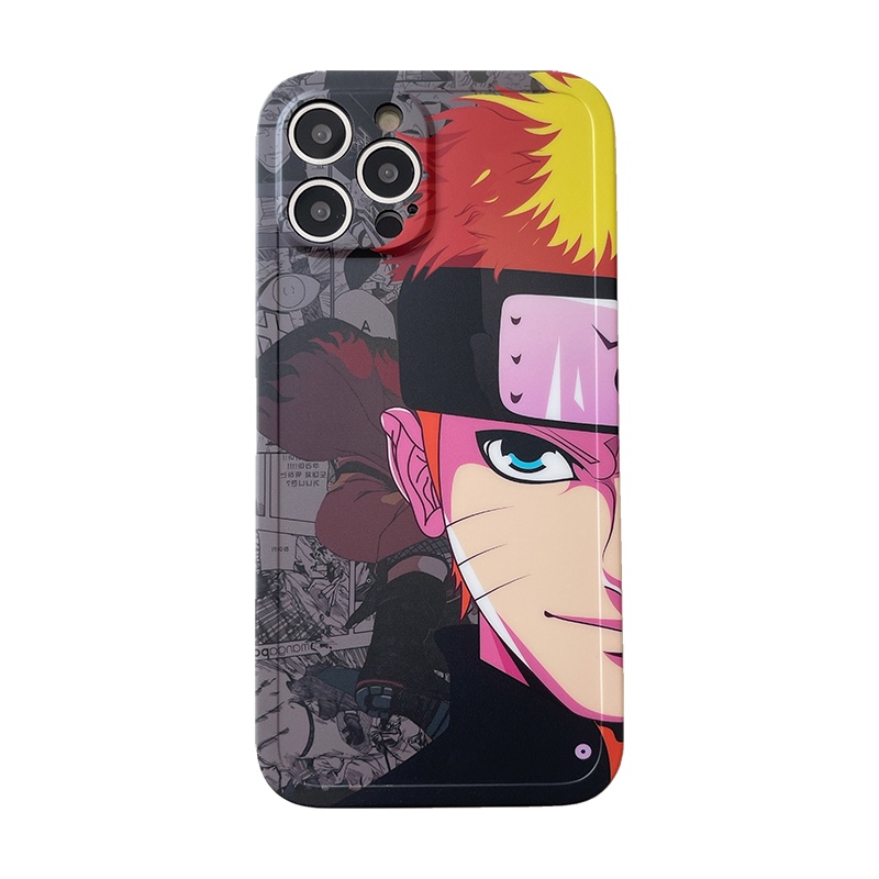 Ốp Điện Thoại Họa Tiết Naruto Sasuke Cho iPhone 11 14 Plus X XS 12 XR 13 14 Pro Max