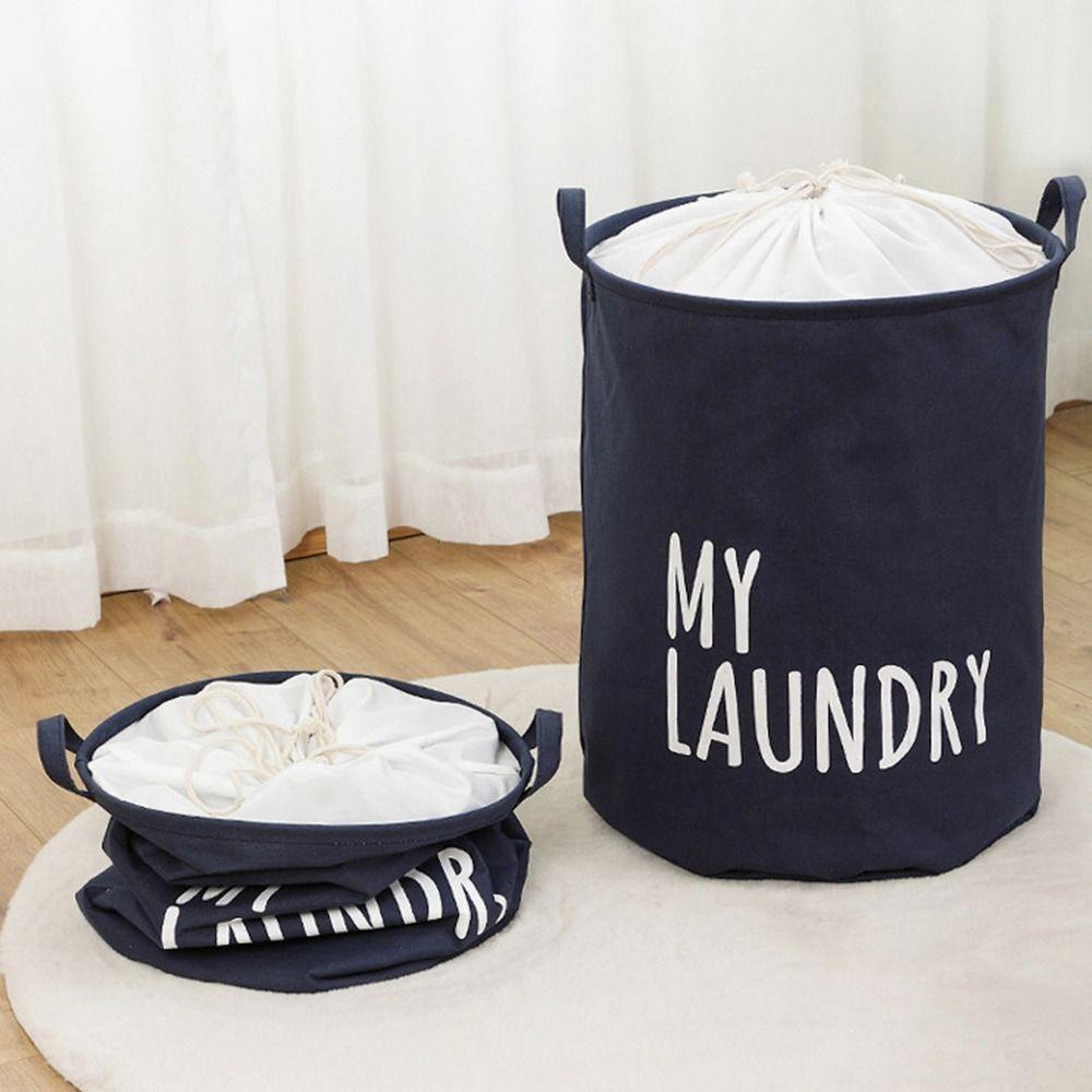 MELODG Giỏ Đựng Đồ Hình Tròn Có Thể Gấp Gọn Tiện Dụng Cho Gia Đình