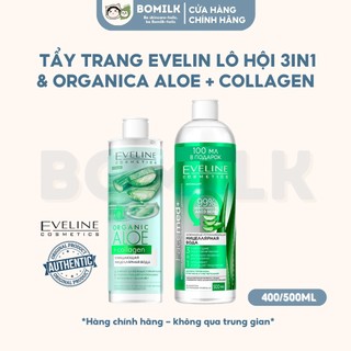 Tẩy trang Lô Hội Eveline Nga - làm sạch, giữ ẩm và dịu da