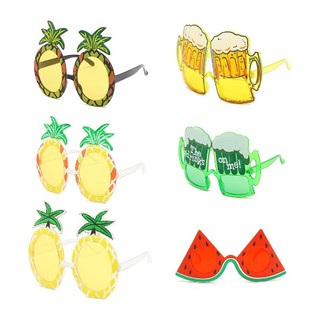 💥💥Kính mát Quả dứa Hình dạng bên bãi biển Kính hoa quả Kính vui nhộn💥💥