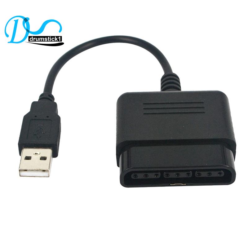1 Dây Cáp USB Cho Tay Cầm Chơi Game PS2 Dualshock Sang PS3 PC