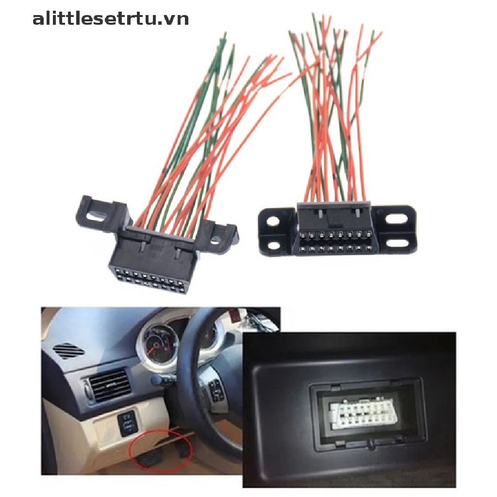 Dây Cáp Kết Nối Máy Tính Obd2 16 Pin Chuyên Dụng Cho Xe Hơi