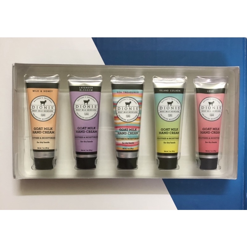 Kem dưỡng da tay Dionis Goat Milk Hand Cream 28g  - Tinh chất sữa dê USA