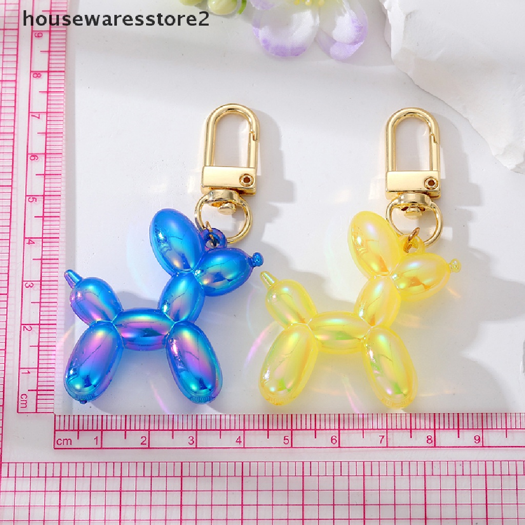 1 Móc Khóa Hình Thú Cưng Dễ Thương Nhiều Màu Sắc 2 Cái