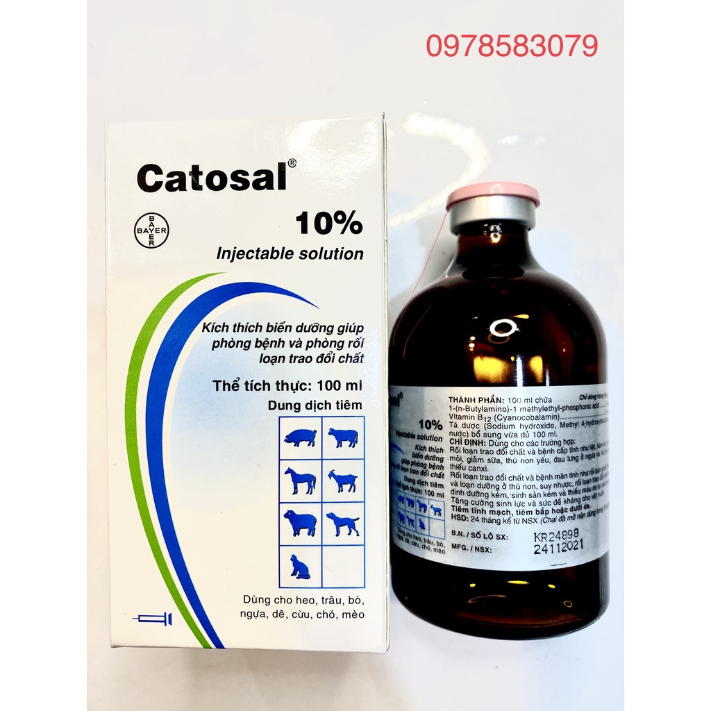 Bayer Catosal(100ml) sản phẩm bô tro tuyệt vời của bayer