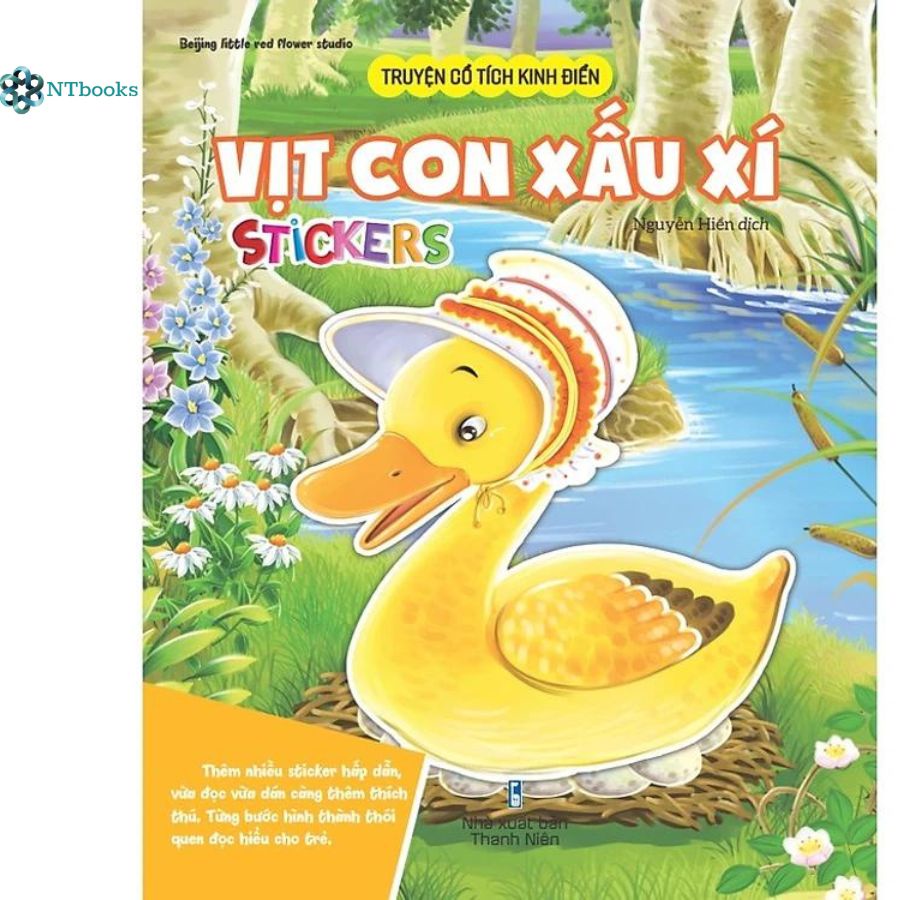 Sách (Lẻ tùy chọn) Truyện cổ tích kinh điển - Stickers - Bộ 8 cuốn