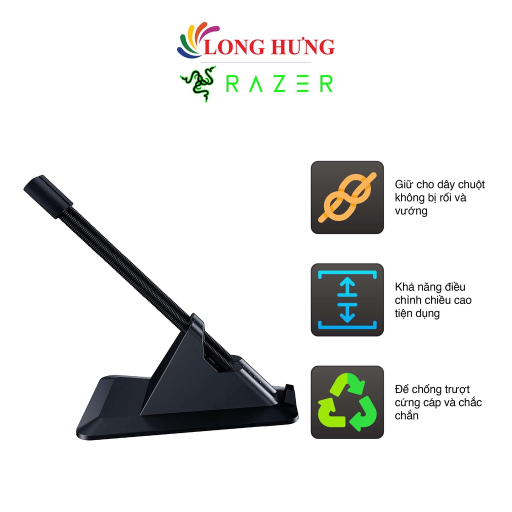 Đồ giữ dây chuột Razer Mouse Bungee V2 RC21-01210100-R3M1 - Hàng chính hãng