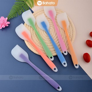 Cây vét bột silicone trong sắc màu chịu nhiệt 21cm