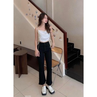 [RÁCH STORE] Áo Kiểu - 1566 - 2 Dây - Khoét Rút Eo