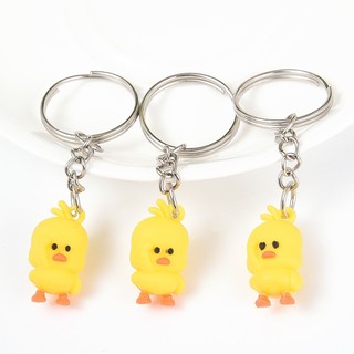 Móc Khóa Vịt Vàng Dễ Thương 2.5cm