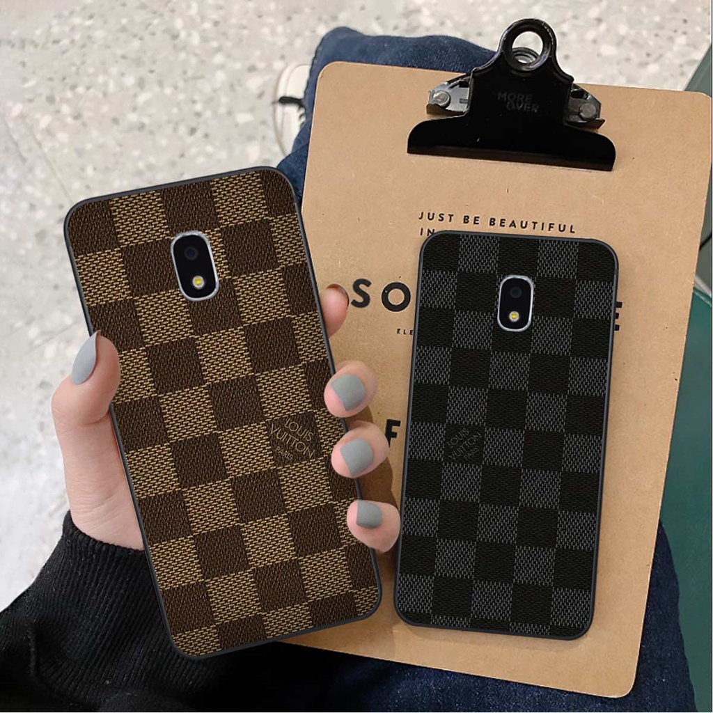 Ốp lưng Samsung J5 Pro hình caro, thời trang hàng hiệu cao cấp, vỏ ốp rẻ đẹp