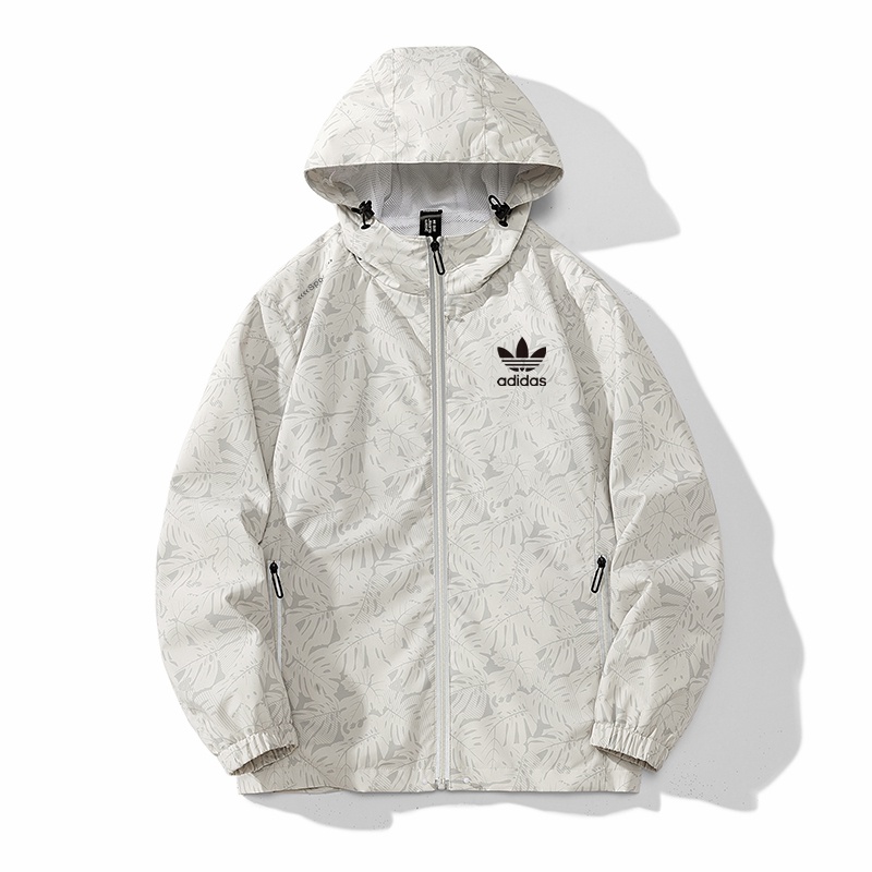 Áo Khoác Bóng Chày Adidas Chống Gió / Thấm Nước Thời Trang Cho Cặp Đôi
