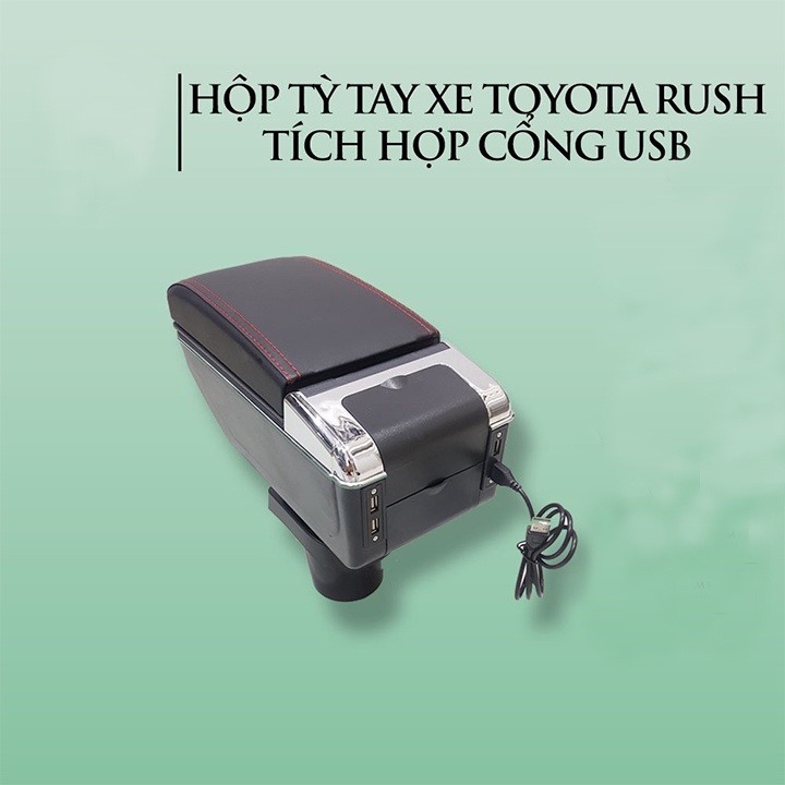 Hộp Tỳ Tay Cao Cấp Xe Winfast Fadil Thích Hợp Cổng Sạc USB