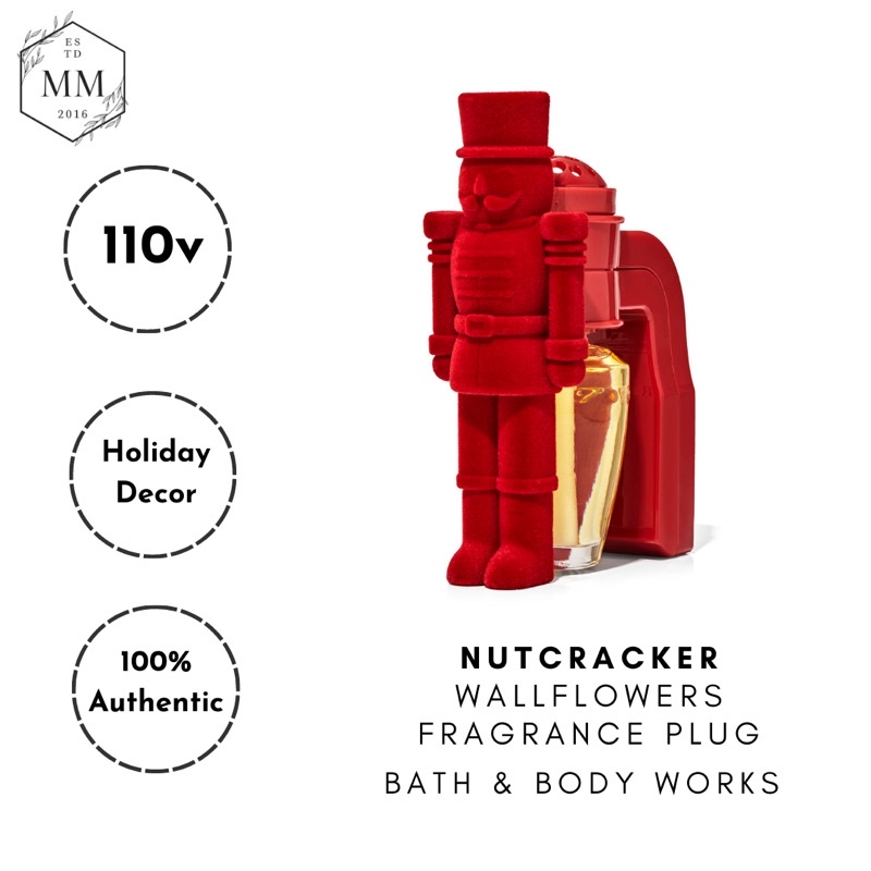 - Máy xông tinh dầu Bath & Body Works điện 110v Wallflowers Plug - dùng kèm cục chuyển đổi điện