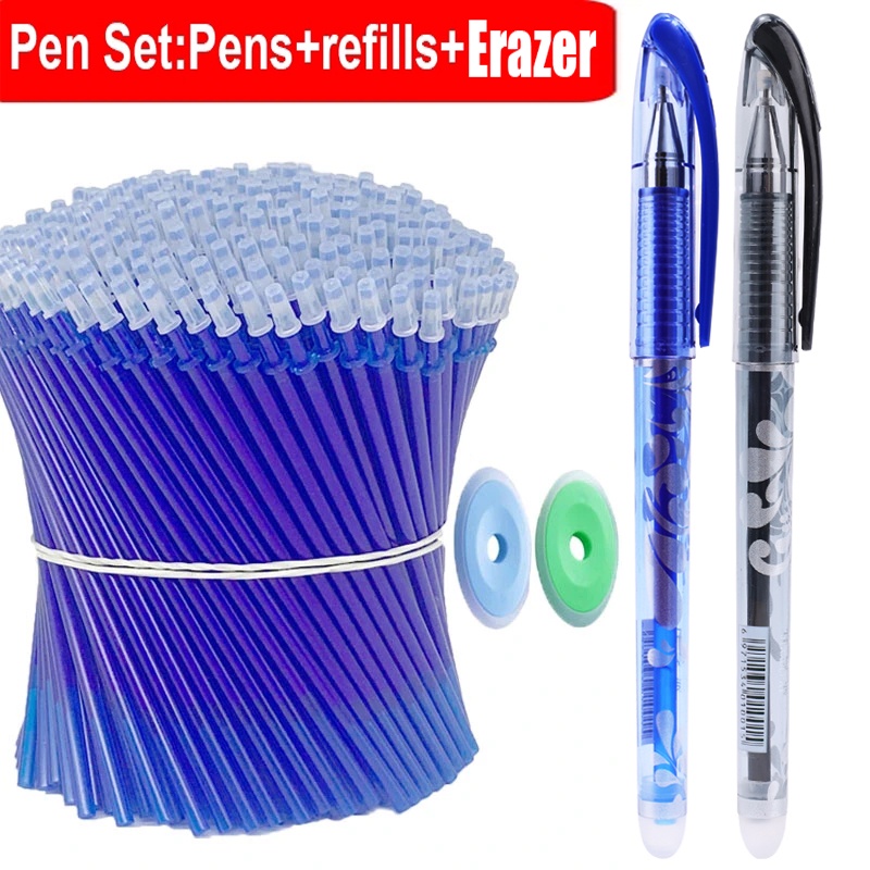 Bút Bi Mực Đen / Xanh Ngòi 0.5mm Có Thể Giặt Được