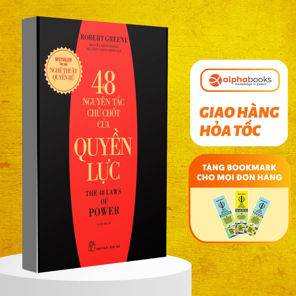 Sách - 48 Nguyên Tắc Chủ Chốt Của Quyền Lực - NXB Trẻ | BigBuy360 - bigbuy360.vn