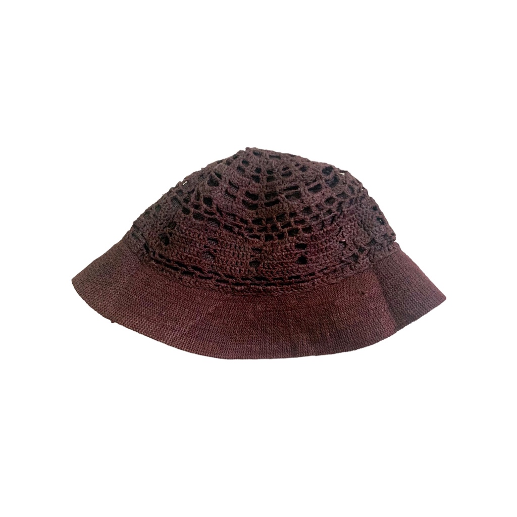 Nón bucket nhung