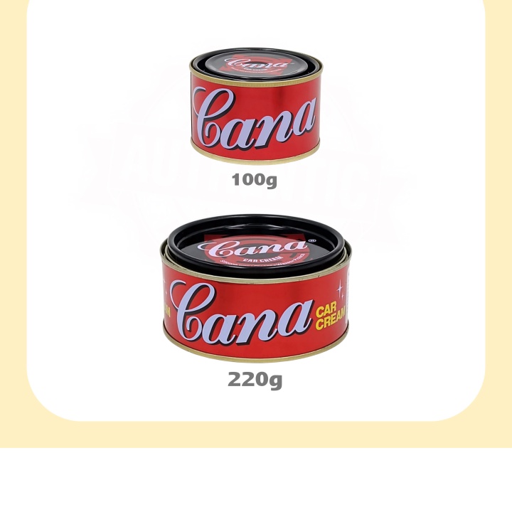 Xi Cana Chính hãng Thái Lan, đánh bóng, làm mờ vết xước xe máy - xe ô tô (dùng cho bề mặt nhựa, kim loại, gỗ, đá...) (ch