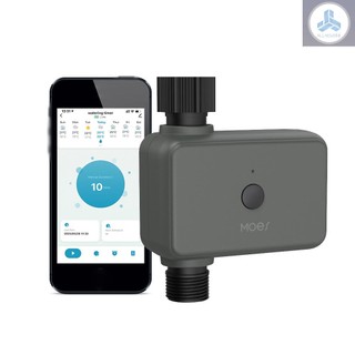 Intelligent Tuya APP BT Water Timer Rain Delay Programmable Irrigation Timer with Automatic and Manual Watering Hub Required Compatible with B130