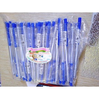 Bút bi thiên lộc 1 bịch 100 cây đầu bi 0.7mm mã tl-027 mt@