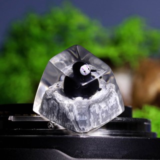 Keycap no face, Nút bàn phím vô diện siêu cute, phù hợp cho mọi bàn phím cơ tiêu chuẩn
