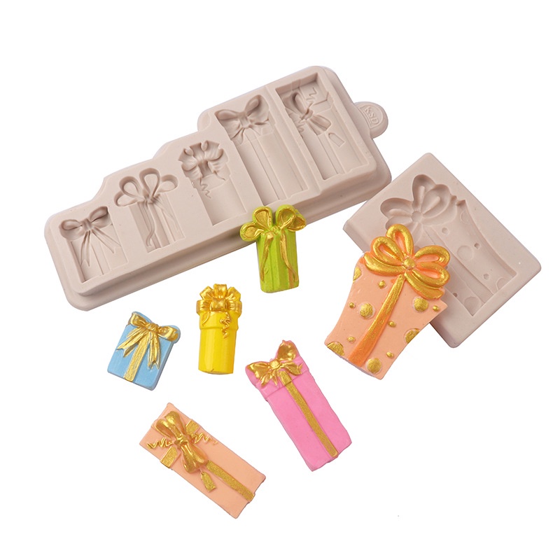 Khuôn Silicone Làm Bánh Hình Nơ Xinh Xắn