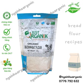 Bột kiều mạch hữu cơ nhập khẩu Ấn Độ 500g Organic Buckwheat Flour