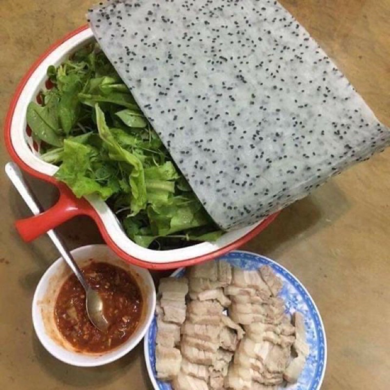 Bánh tráng mè nhúng đặc sản miền trung siêu ngonnn