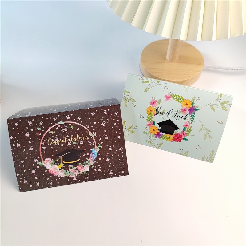 Set 6 Tấm Thiệp Chúc Mừng Lễ Tốt Nghiệp Độc Đáo
